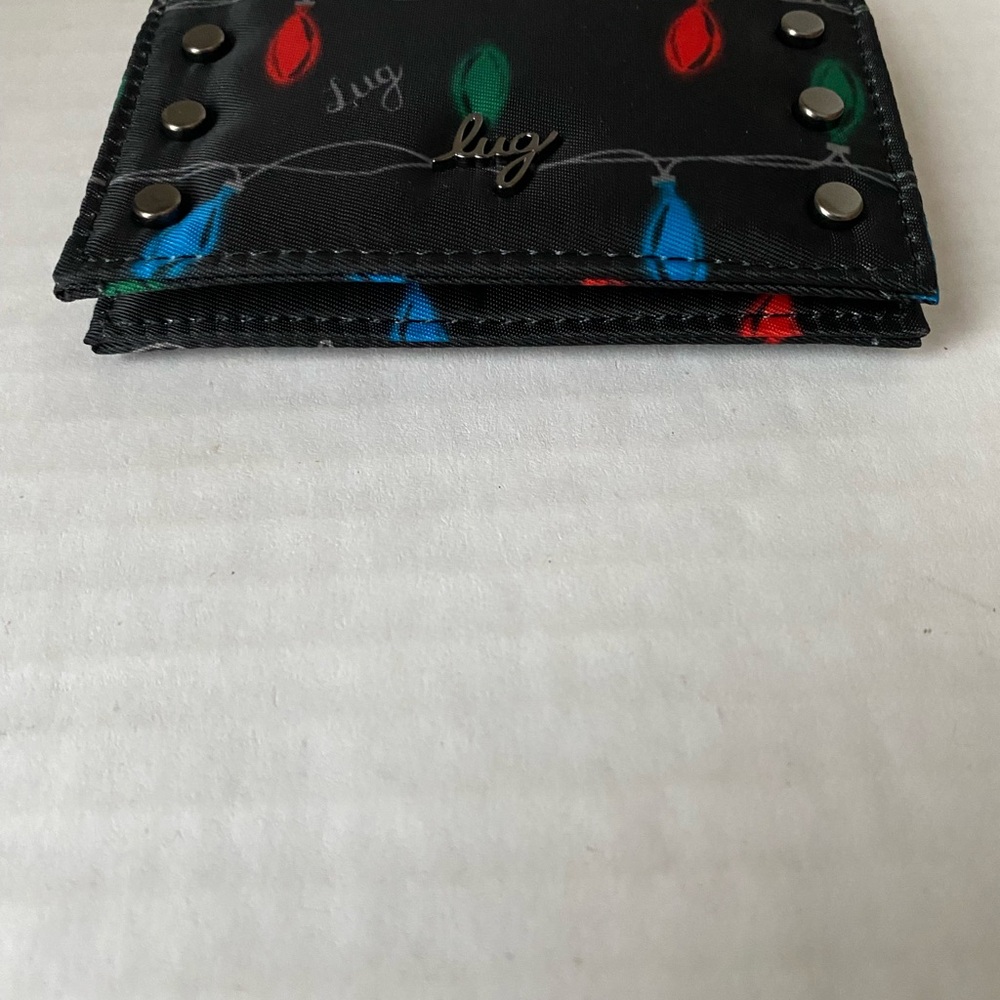 Lug Walkover Wallet Lights Black New - Picture 5 of 13